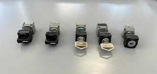 Lote 5 Selectores y Conmutadores de Llave