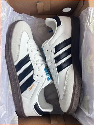 Adidas Samba Mujer Talla 37 Blancas