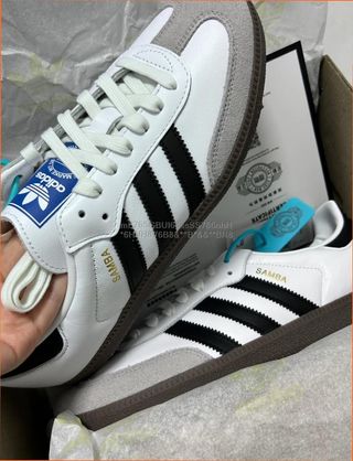 Adidas Samba Mujer Talla 37 Blancas