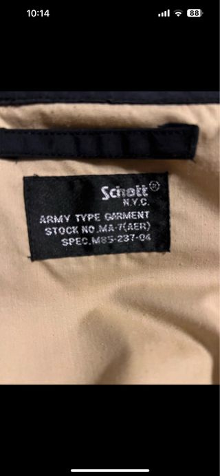 Chaqueta Schott NYC Negra