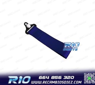 CINTA DE REMOLQUE AZUL EN TELA