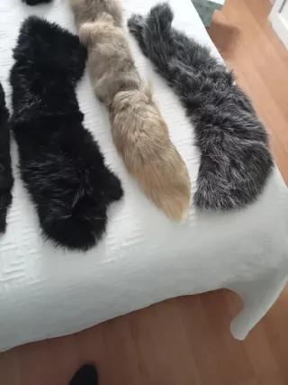 Cuellos piel de zorro