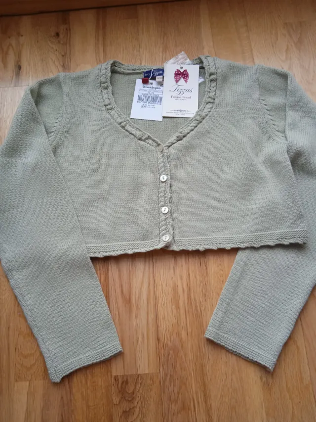 Giacchetta verde Tizzas per bambina nuova