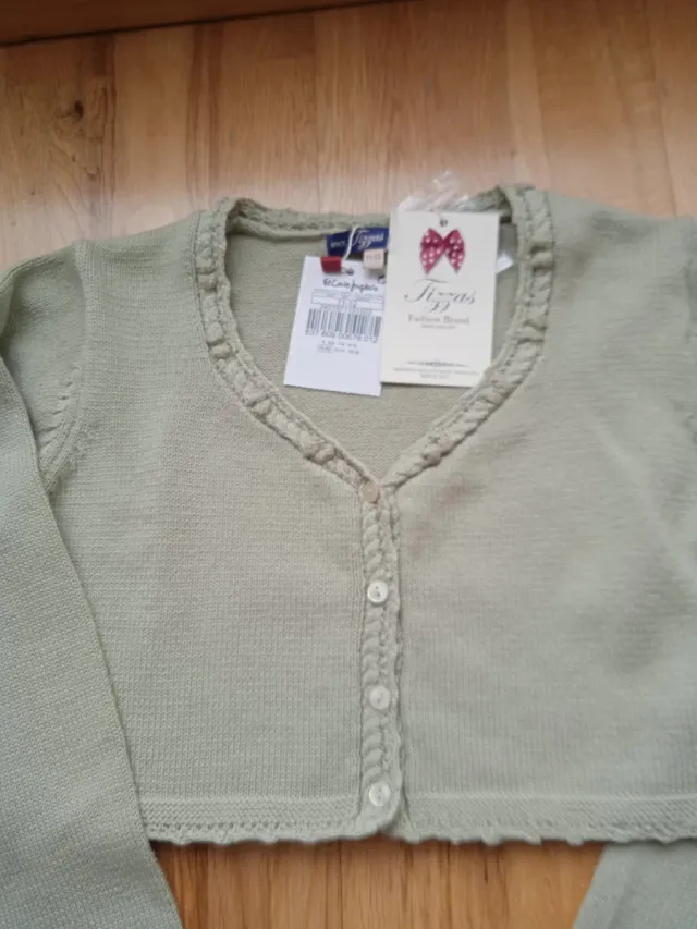 Giacchetta verde Tizzas per bambina nuova