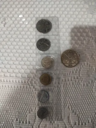 Monedas antiguas peseta