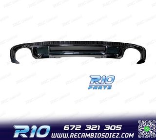 DIFUSOR AUDI A4 S LINE 16-19 LOOK RS4