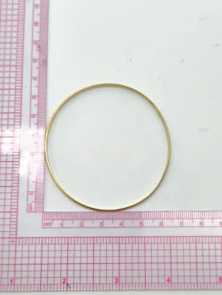 Trio pulseras finas oro 18kt