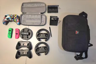 Nintendo Switch OLED + 5 Giochi + Accessori