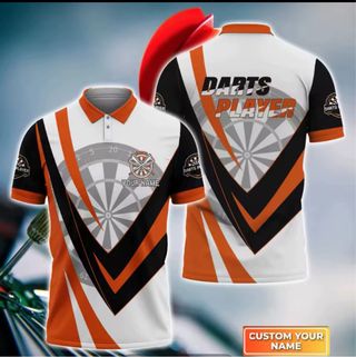 Camiseta Polo Deportiva Darts Player