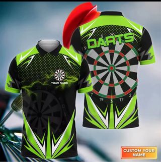 Camiseta Polo Deportiva Darts Player