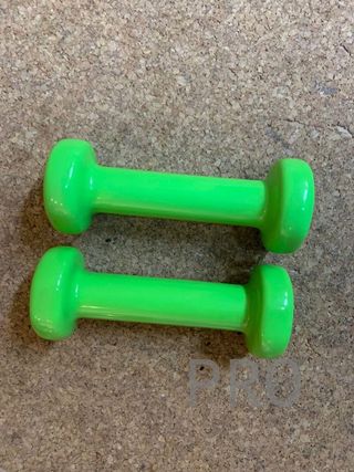 Set di 2 manubri in vinile da 0,5 kg