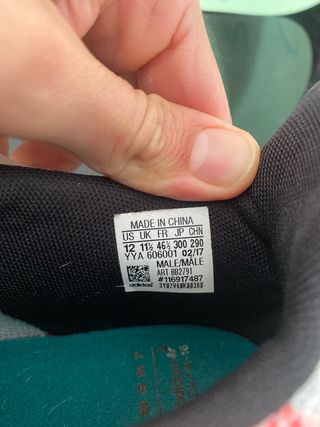 Zapatillas Adidas EQT talla 46 2/3