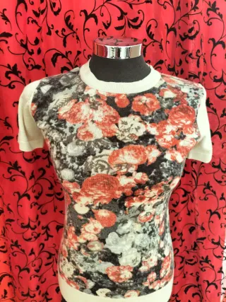 Conjunto Camiseta y Chaqueta Estampado Floral
