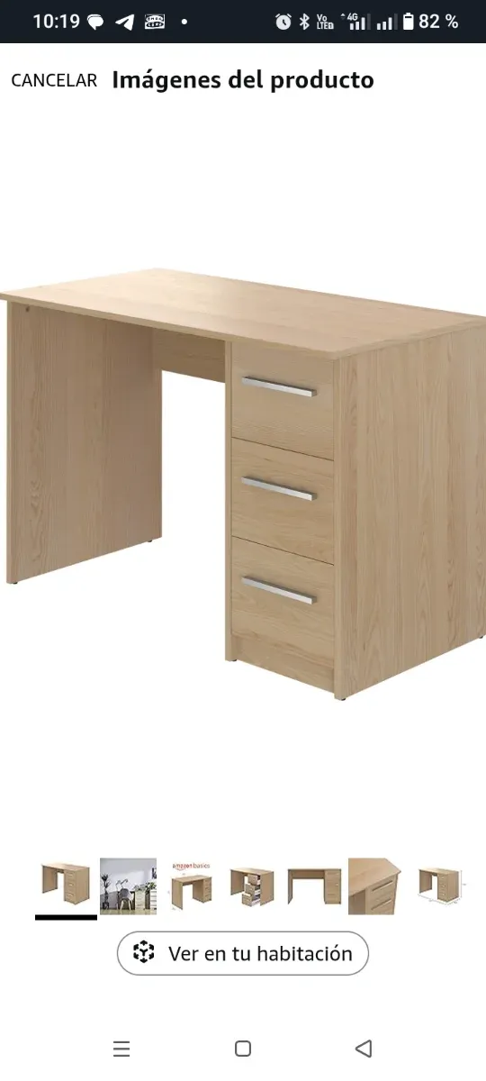 Escritorio Haya 3 Cajones