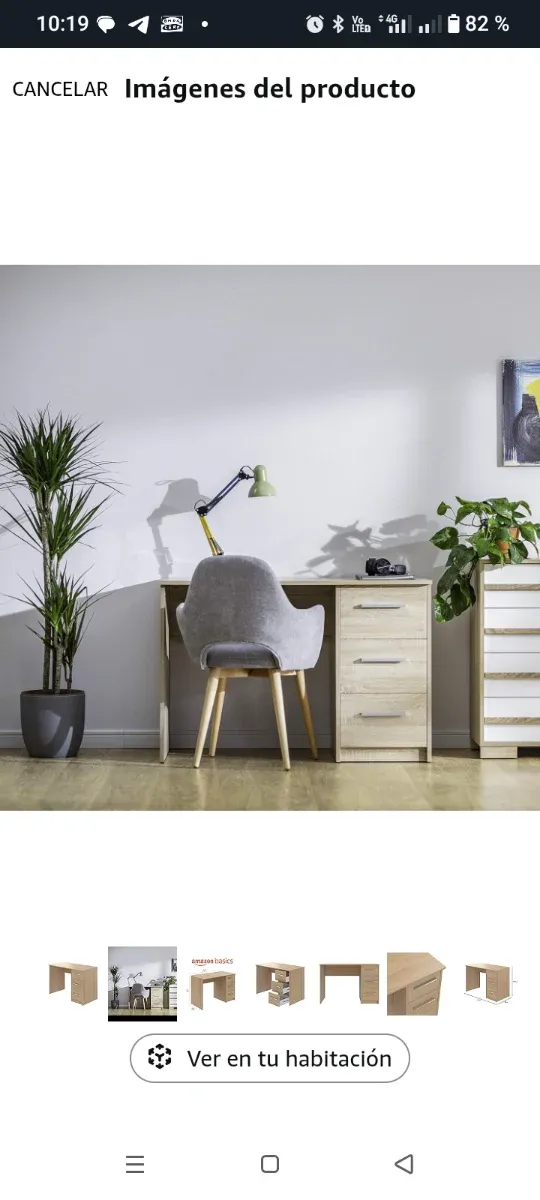 Escritorio Haya 3 Cajones