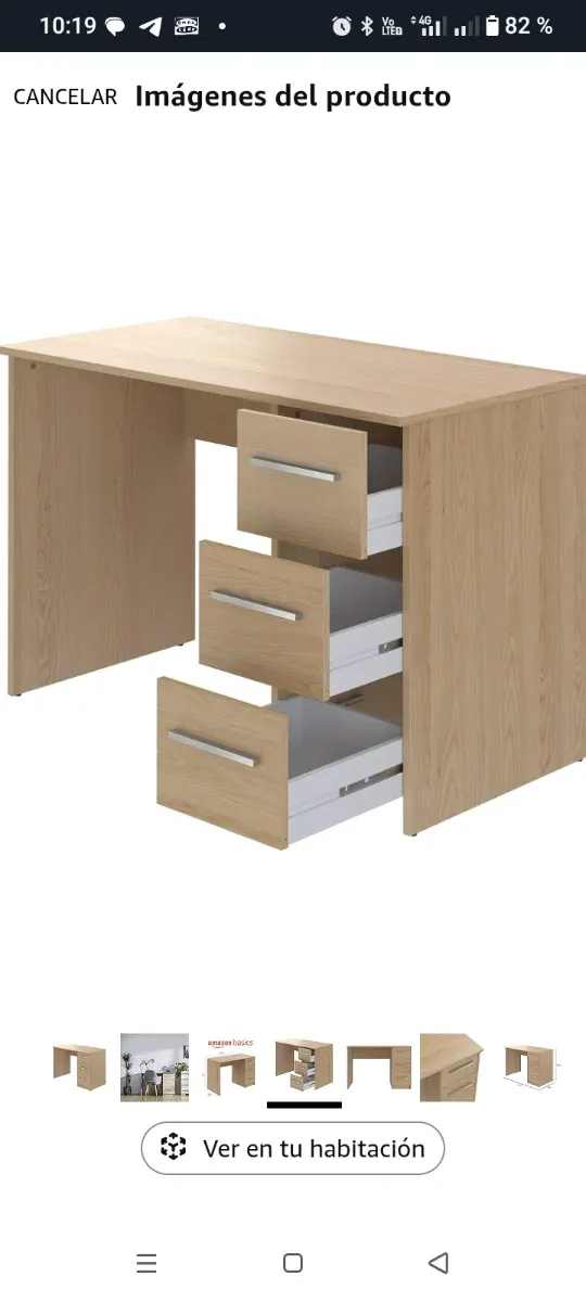 Escritorio Haya 3 Cajones