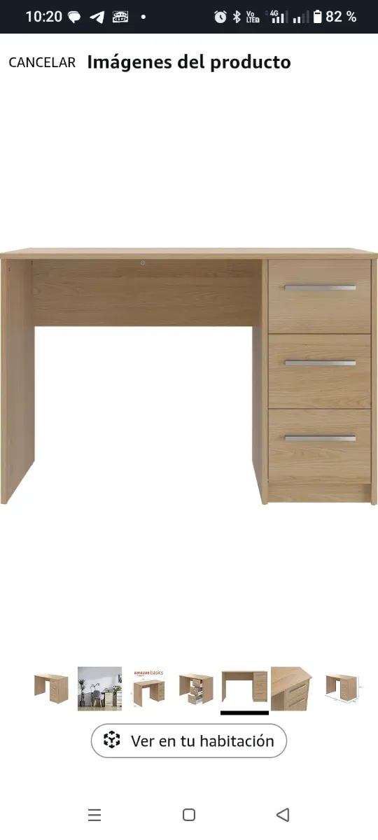 Escritorio Haya 3 Cajones