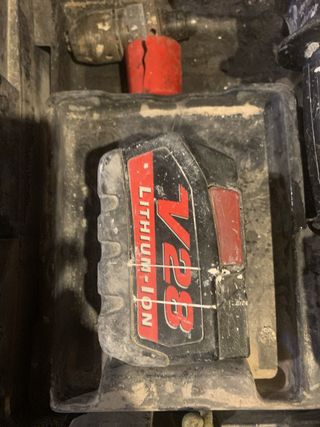 Taladro Wurth con baterías