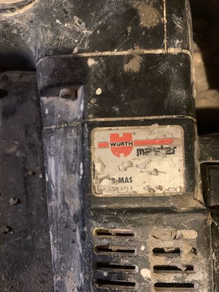 Taladro Wurth con baterías