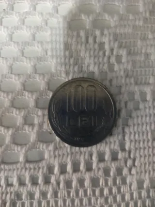 Moneda 100 Lei Rumano