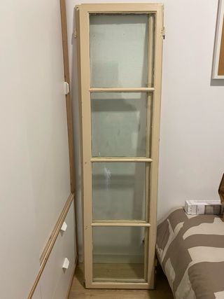 Ventanas antiguas madera con cristal