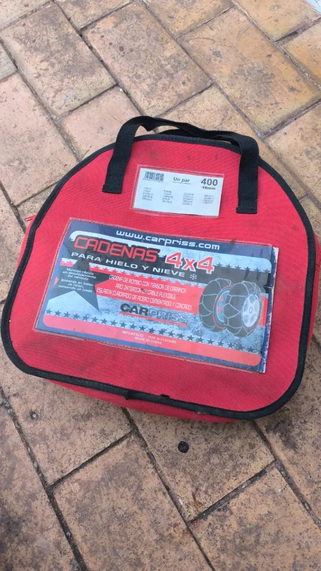 Cadenas de nieve 4x4 - Carpriss 400 (16mm) NUEVAS