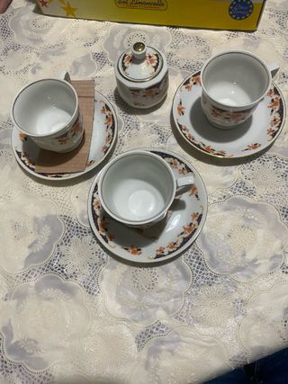 Servizio tazzine e zuccheriera Bavaria