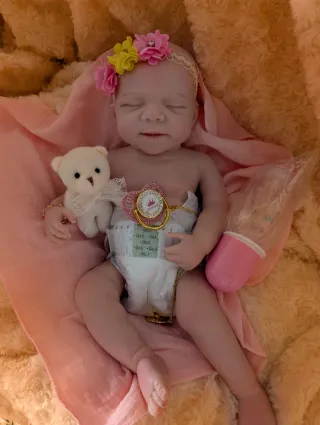 Reborn de Silicona tamaño bebe