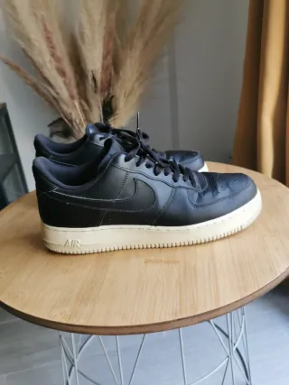 Nike Air Force 1 Negras, hombre talla 45