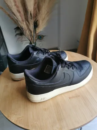 Nike Air Force 1 Negras, hombre talla 45