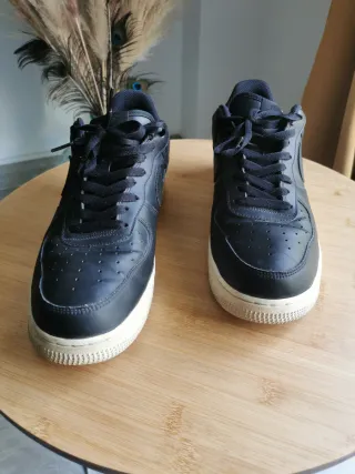 Nike Air Force 1 Negras, hombre talla 45