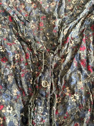 Blusa estampada talla 44