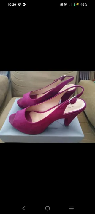 Zapatos fiesta en ante T40 "To Be"