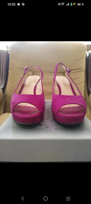 Zapatos fiesta en ante T40 "To Be"