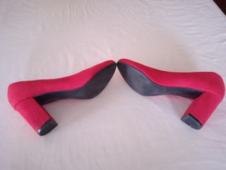 Zapatos de tacón Graceland rojos talla 38, Nuevos