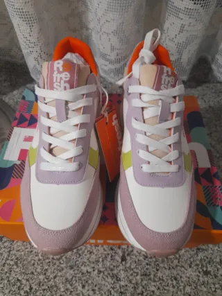 Zapatillas Refresh Moradas Talla 38