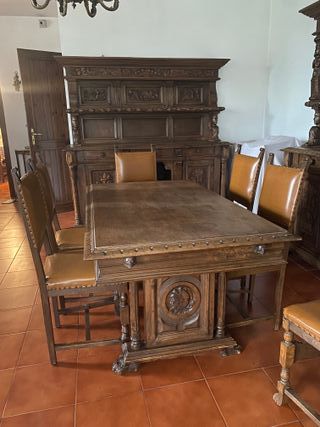 Mobile sala da pranzo stile rinascimentale