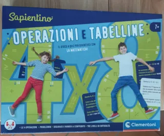 Sapientino Operazioni e Tabelline 7+
