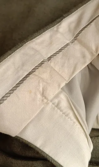 Pantaloni uomo FOR BIELLA Lana Verde Nuovi