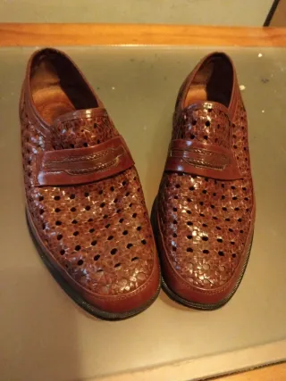 Zapatos de cuero para hombre