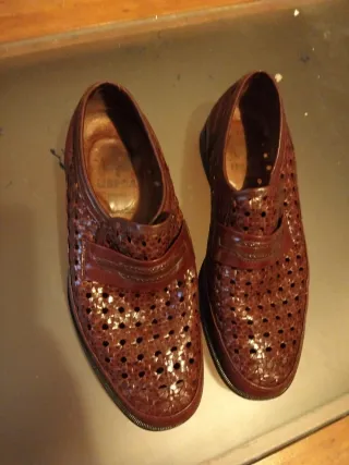 Zapatos de cuero para hombre