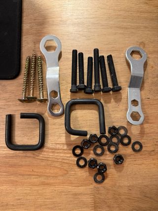 Barra de dominadas negra