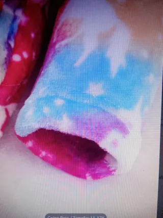 Bata unicornios multicolor 11/12 años a estrenar