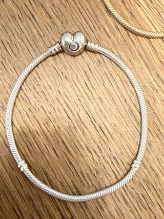 Lote 3 pulseras Pandora 19 cm