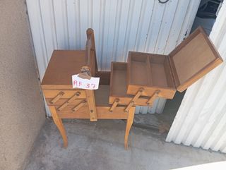 Costurero antiguo de madera RF:37