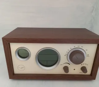 Radio Vintage Lufthansa Beige/Marrón