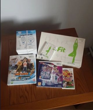 Set Wii Nintendo con giochi