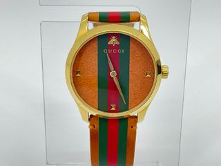 Reloj Gucci Oro y Verde
