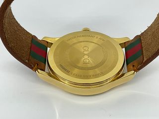 Reloj Gucci Oro y Verde