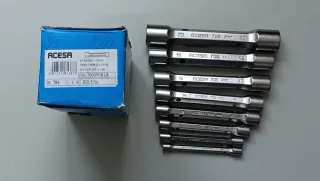 Juego 8 llaves tubo ACESA